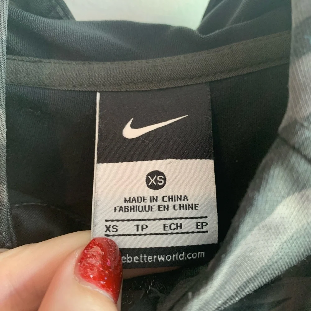 Nike Boys Kevin Durant Black & Gray Tiger Stripe Jacket